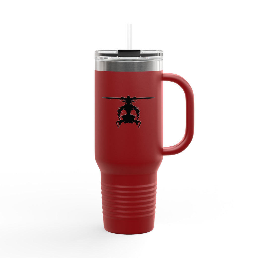 Helicopter Inkblot - Stainless Steel Tumbler