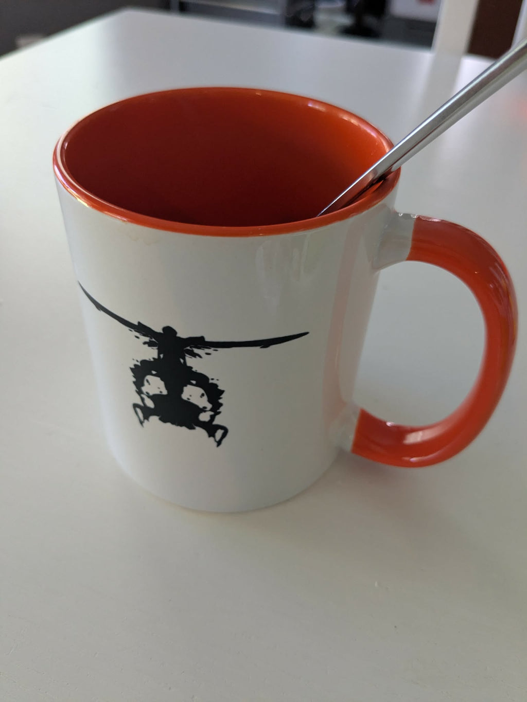 Helicopter Inkblot - Coffee Mug